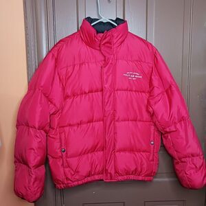 POLO JEANS Co. Ralph Lauren Puffer Men's Red Size M Winter Jacket